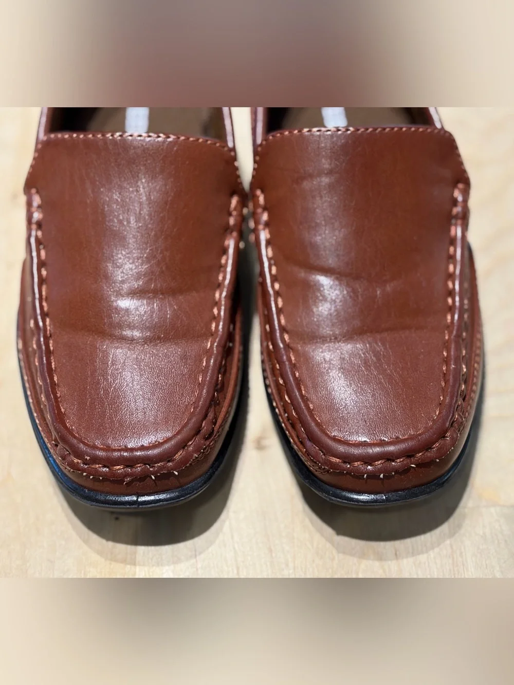 Boys brown Loafers size 11 Deer Stags brand excellent condition